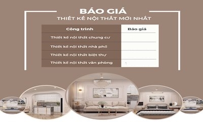 Báo giá thiết kế nội thất